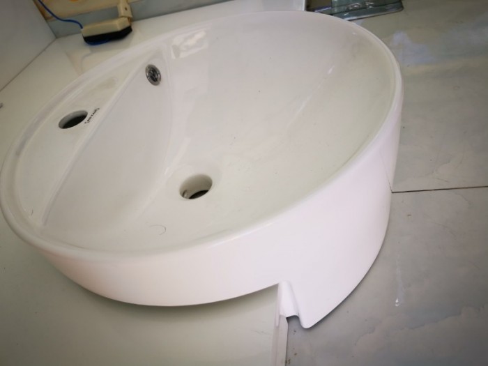 CHẬU RỬA LAVABO BÁN ÂM ATTAX BS-02