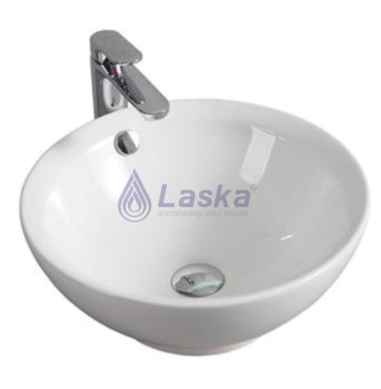 CHẬU RỬA LAVABO NỔI LASKA LKLB-12