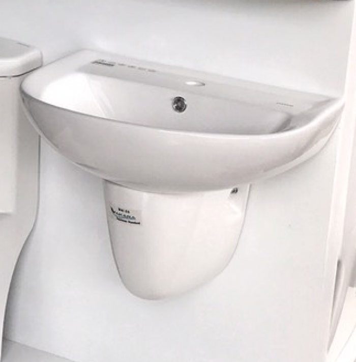 CHẬU RỬA LAVABO TREO ATTAX BW-03