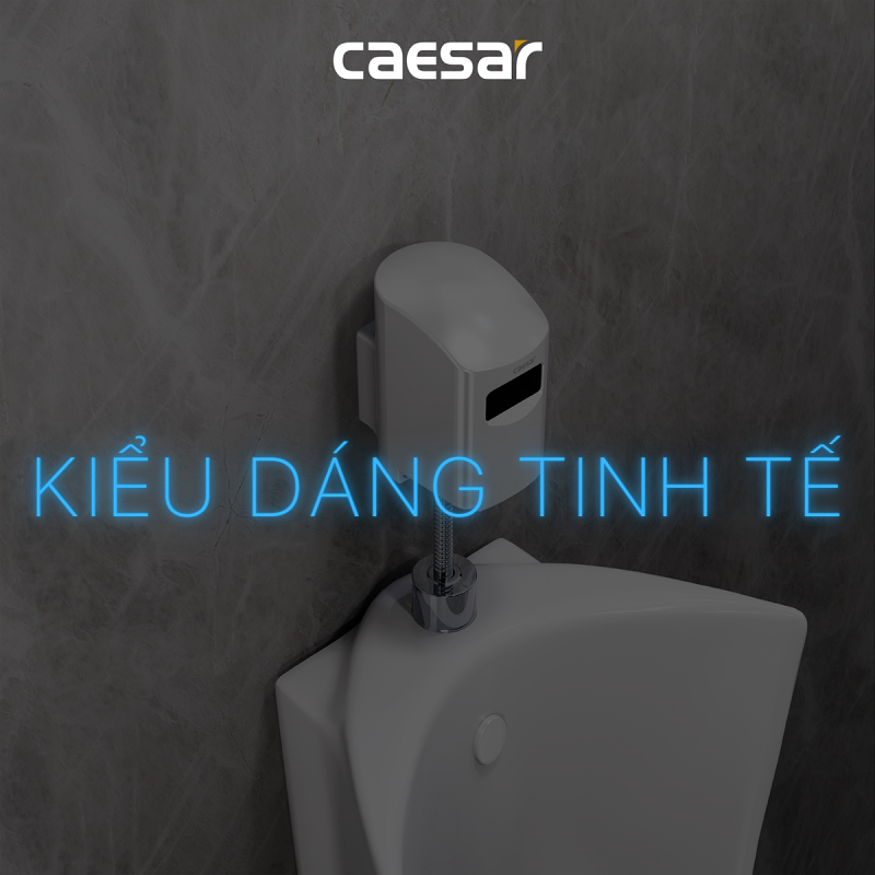 XẢ TIỂU CẢM ỨNG CAESAR A657DC-PW