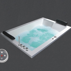 BỒN TẮM ĐÔI MASSAGE ĐÈN CAESAR MT7180C