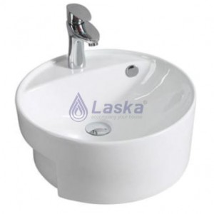 CHẬU RỬA LAVABO BÁN ÂM LASKA LKLB-04