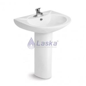 CHẬU RỬA LAVABO CHÂN ĐẾ LASKA LKLB-18