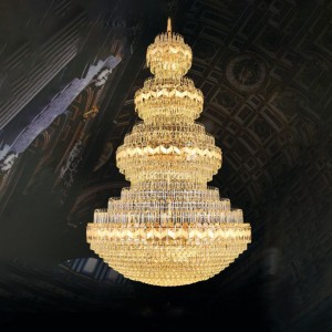 ĐÈN CHÙM PHA LÊ CFL 8186 (Size Ø1500)