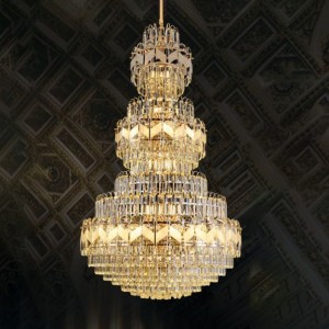 ĐÈN CHÙM PHA LÊ CFL 8186 (Size Ø800)