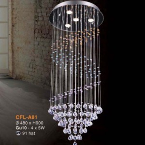 ĐÈN CHÙM THẢ HẠT PHA LÊ CFL-A81