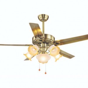 QUẠT ĐÈN TRANG TRÍ CÁNH SẮT VIFA-05-21